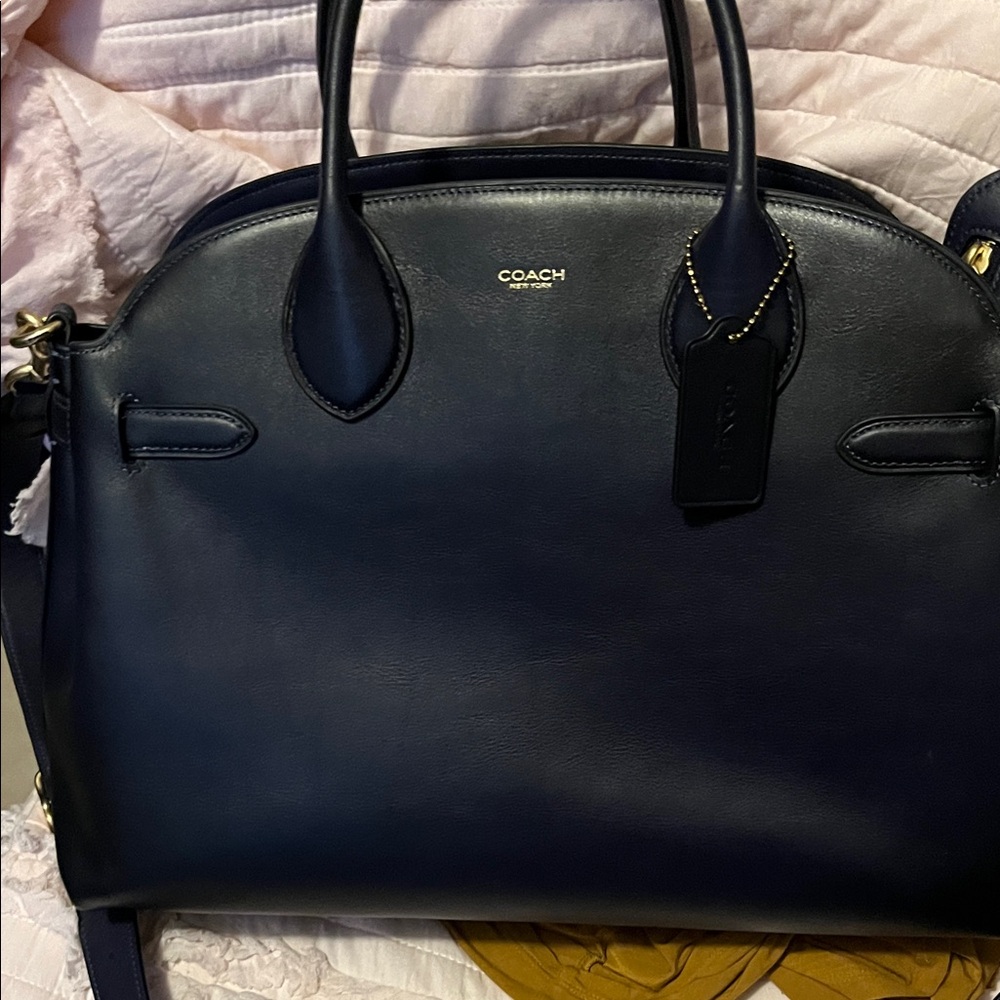 Coach EmpireNavy Blue Bag